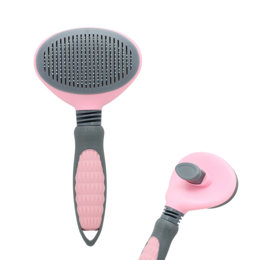 Dog Brush, Cat Brush, Pet Brush, Hair Remover, Pet Brush for Long and Short Hair, Clean Pet Hair from the Brush with One Button