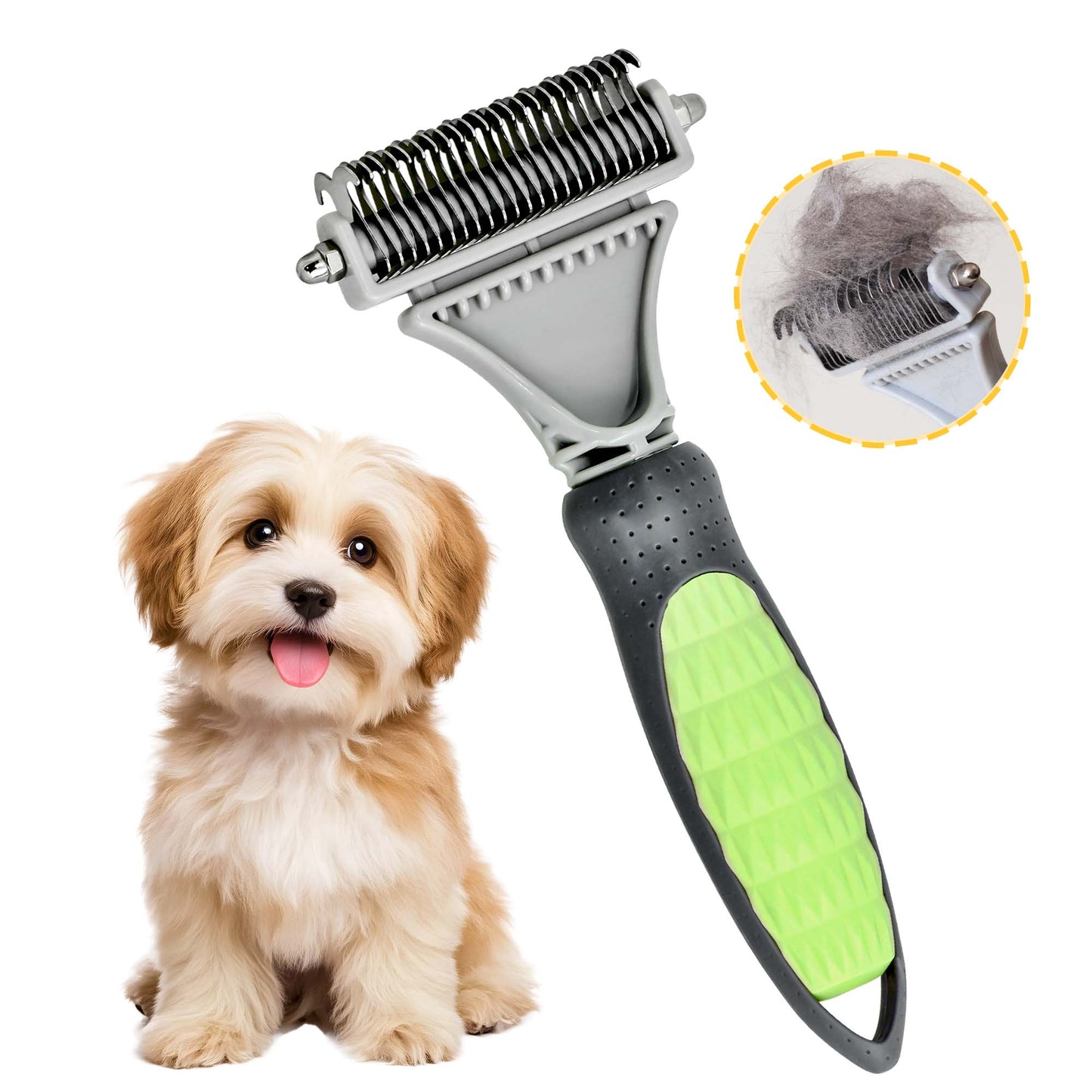 Cat Brush for Hair Removal Cat Brush Long Hair Cat Brush Short Hair Undercoat Brush Cat Against Tangles Massaging Undercoat Brush Cat
