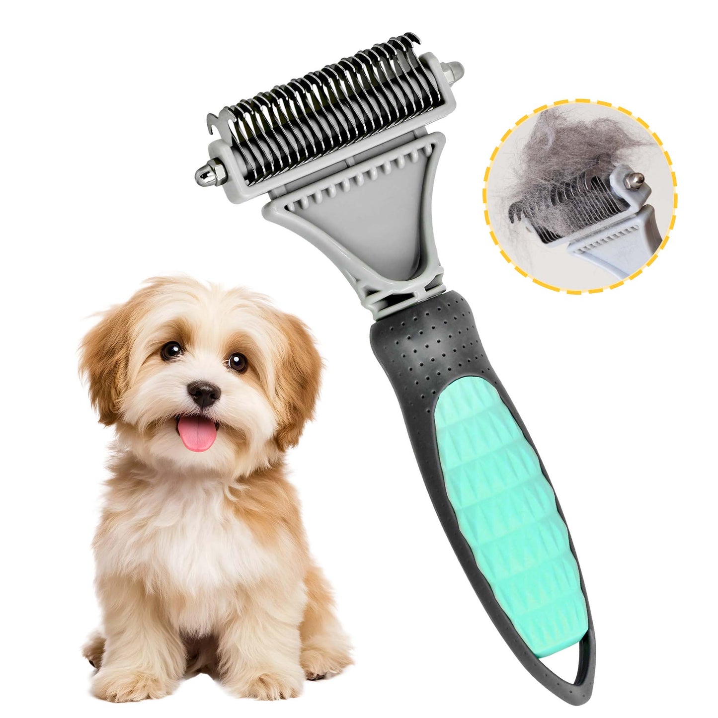 Cat Brush for Hair Removal Cat Brush Long Hair Cat Brush Short Hair Undercoat Brush Cat Against Tangles Massaging Undercoat Brush Cat