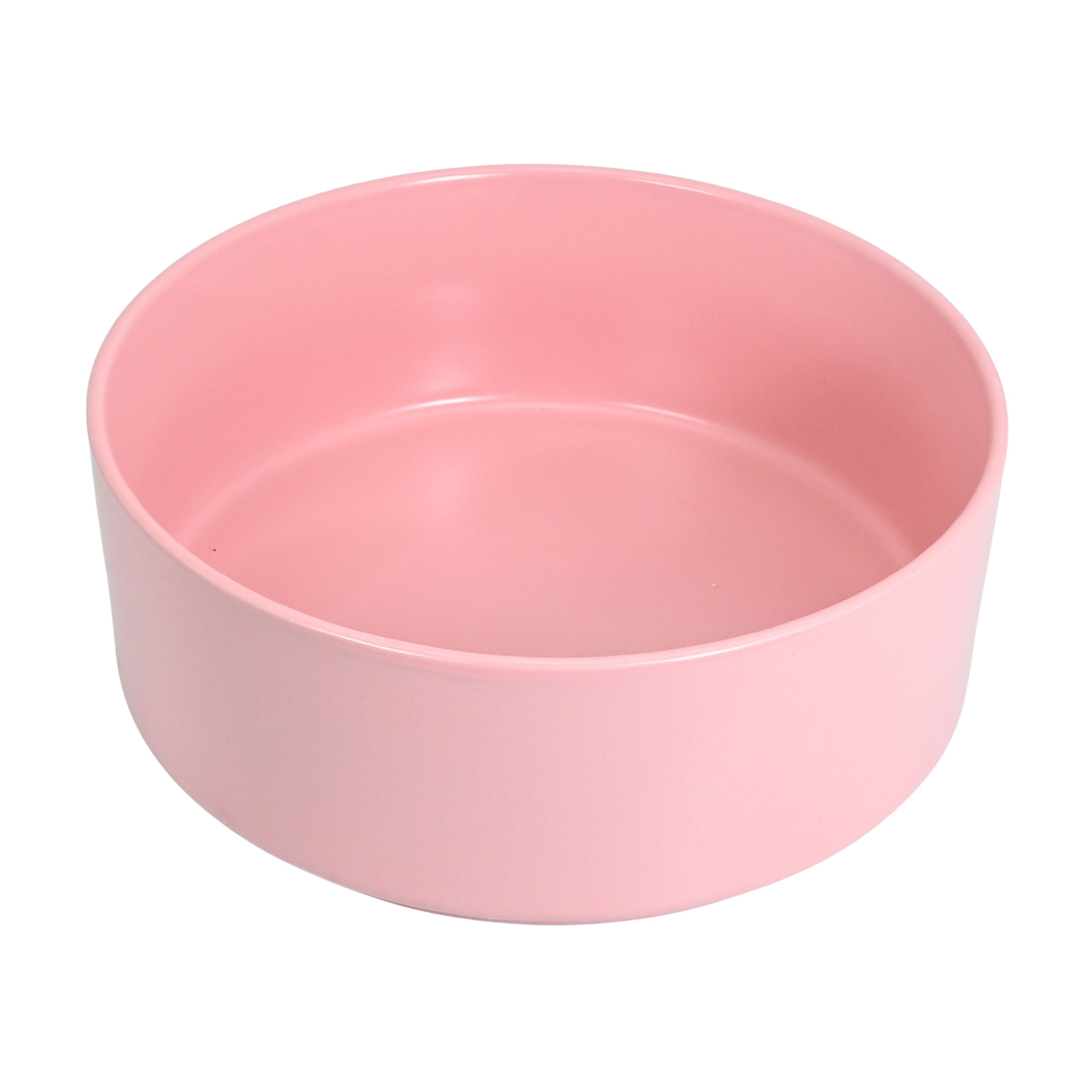 Ceramic Pet Bowl 20.7x7.7cm 1800ml - Pink