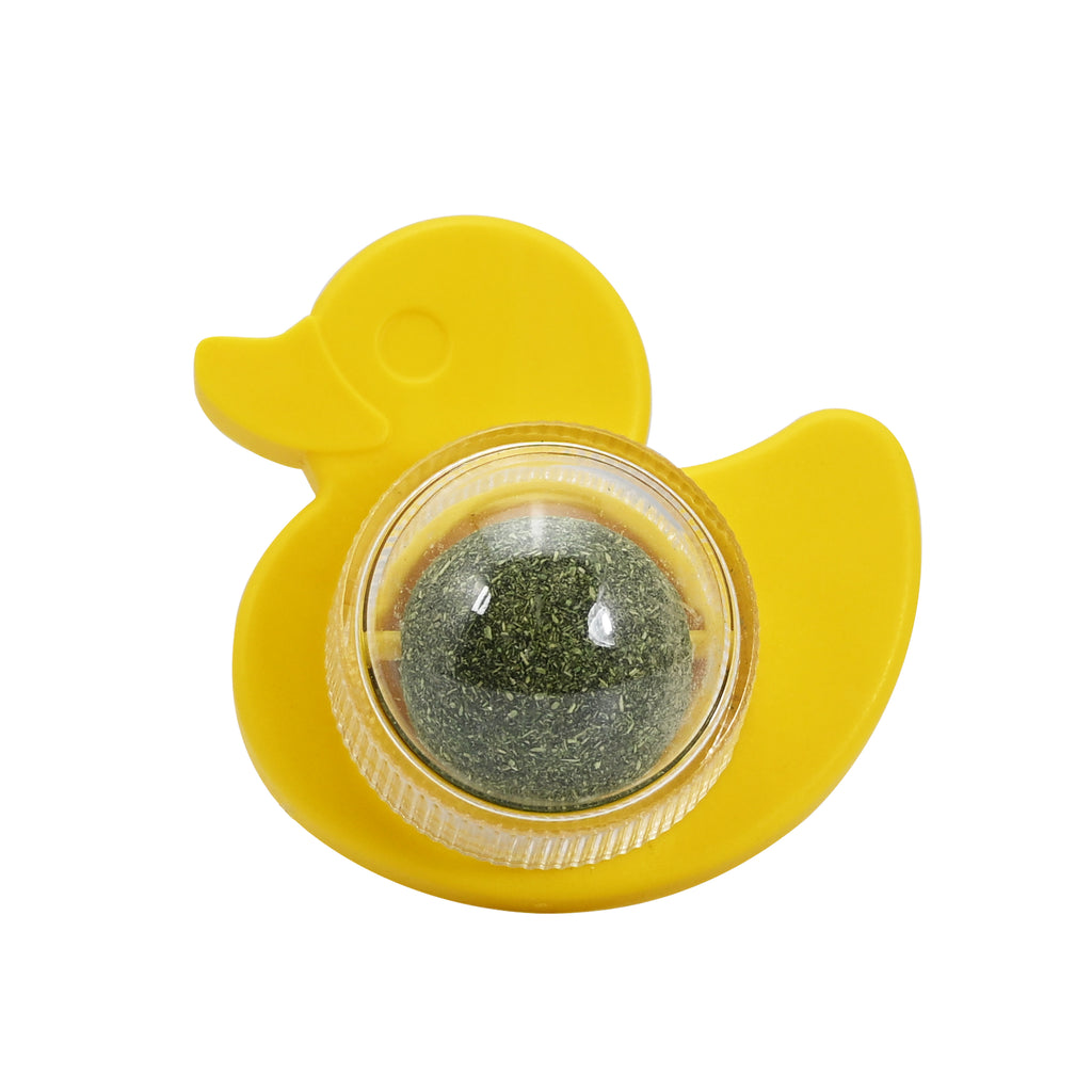 Stick-On Catnip Ball for Cats
