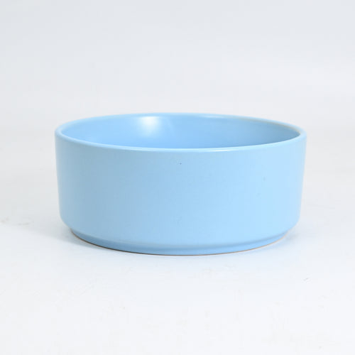 Ceramic Pet Bowl 13x5cm 400ml - Blue