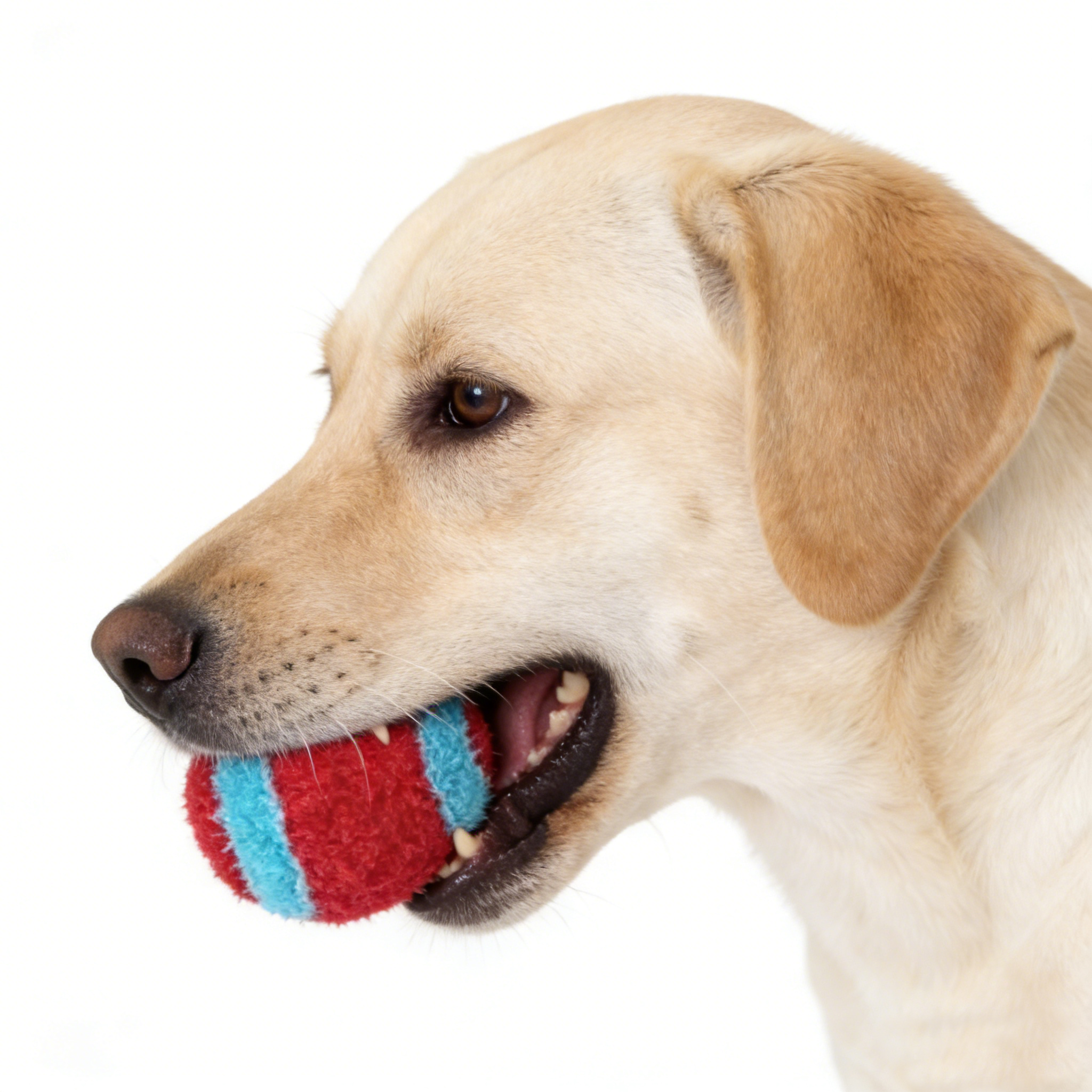 Squeaky Spherical Dog Chew Toy – Interactive Ball-Shaped Pet Toy for Fetch & Chew - 4.0/4.5 inch