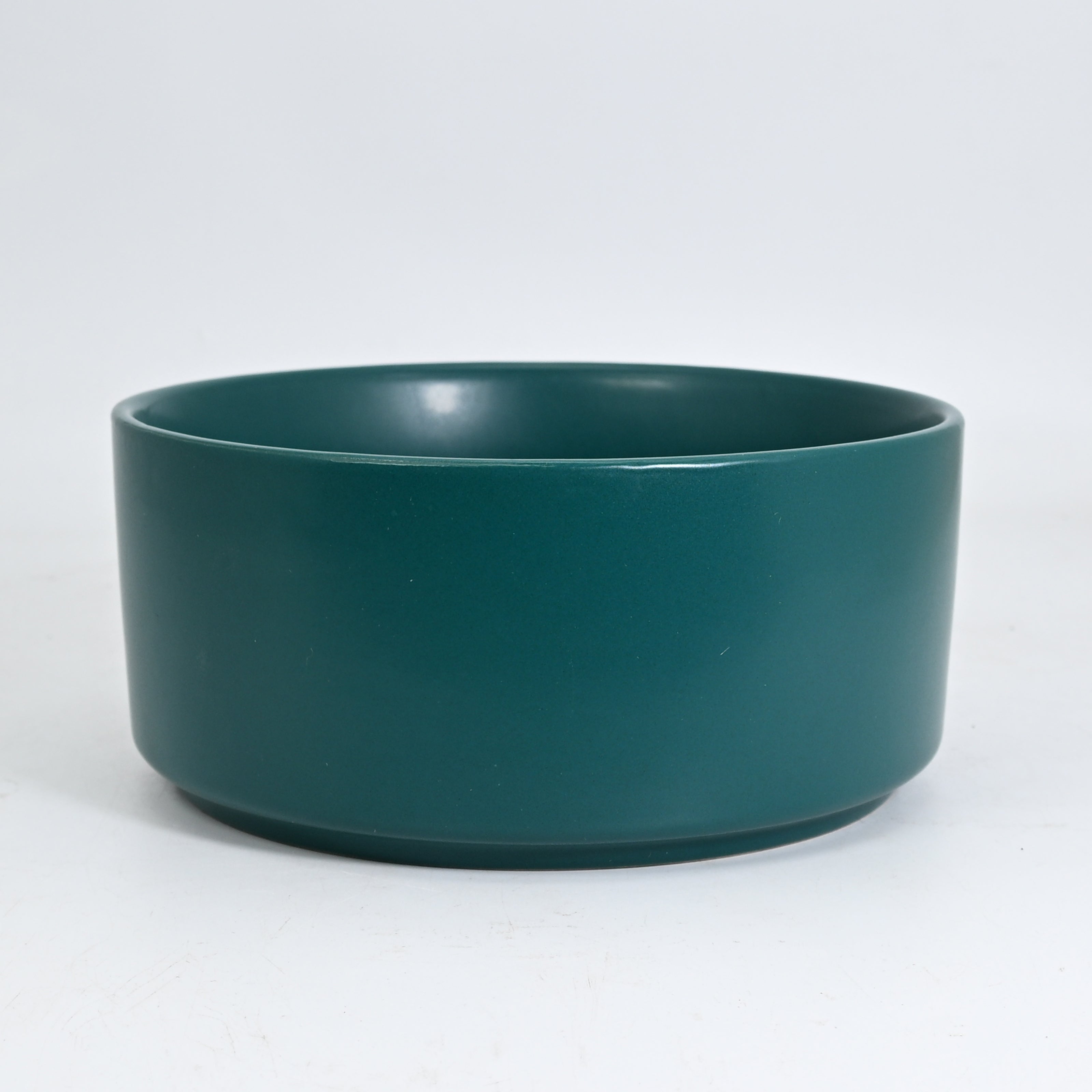 Ceramic Pet Bowl 16.3x7.2cm 1000ml - Emerald Blue