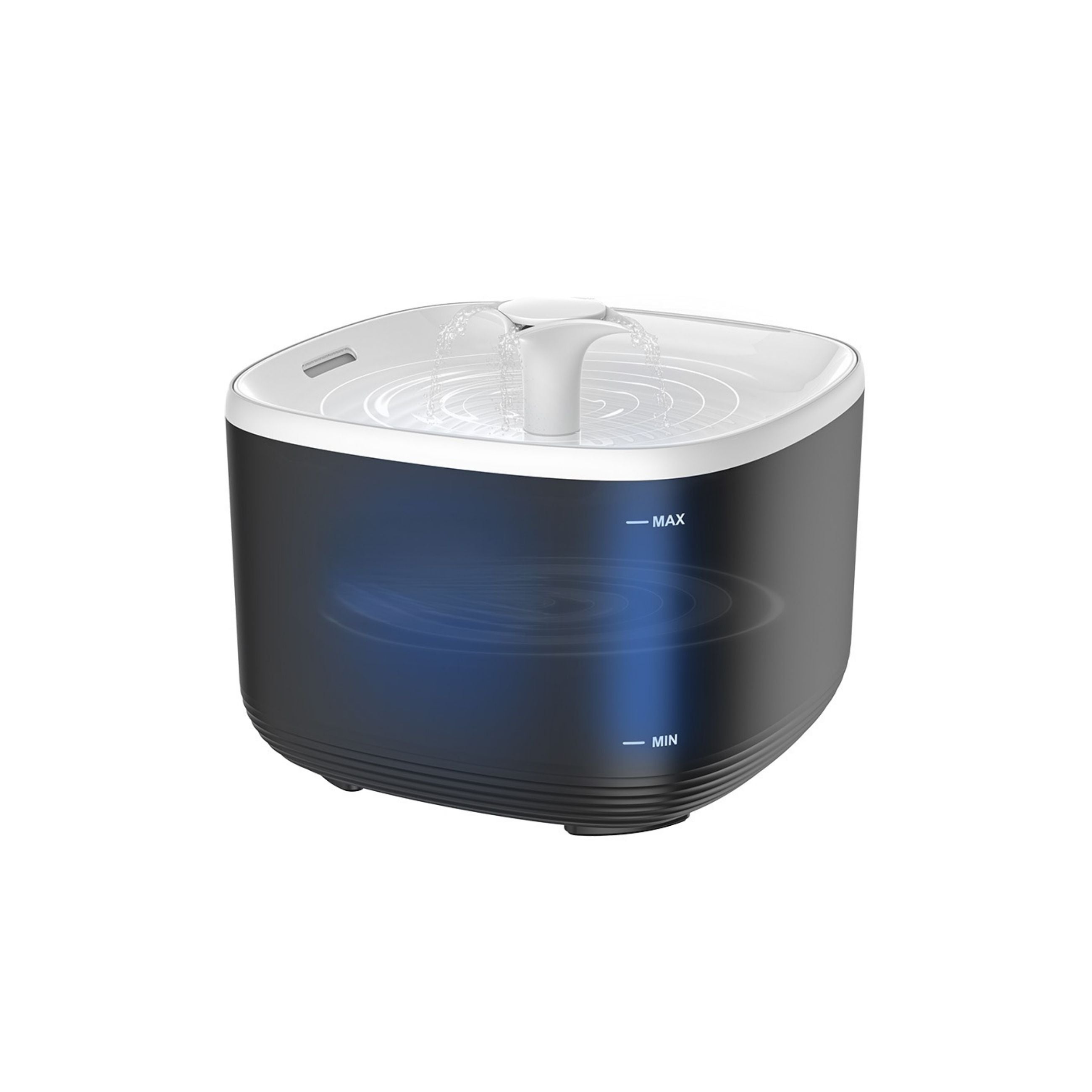 Pet Water Fountain 3L (Basic Version PW001, Black/White)