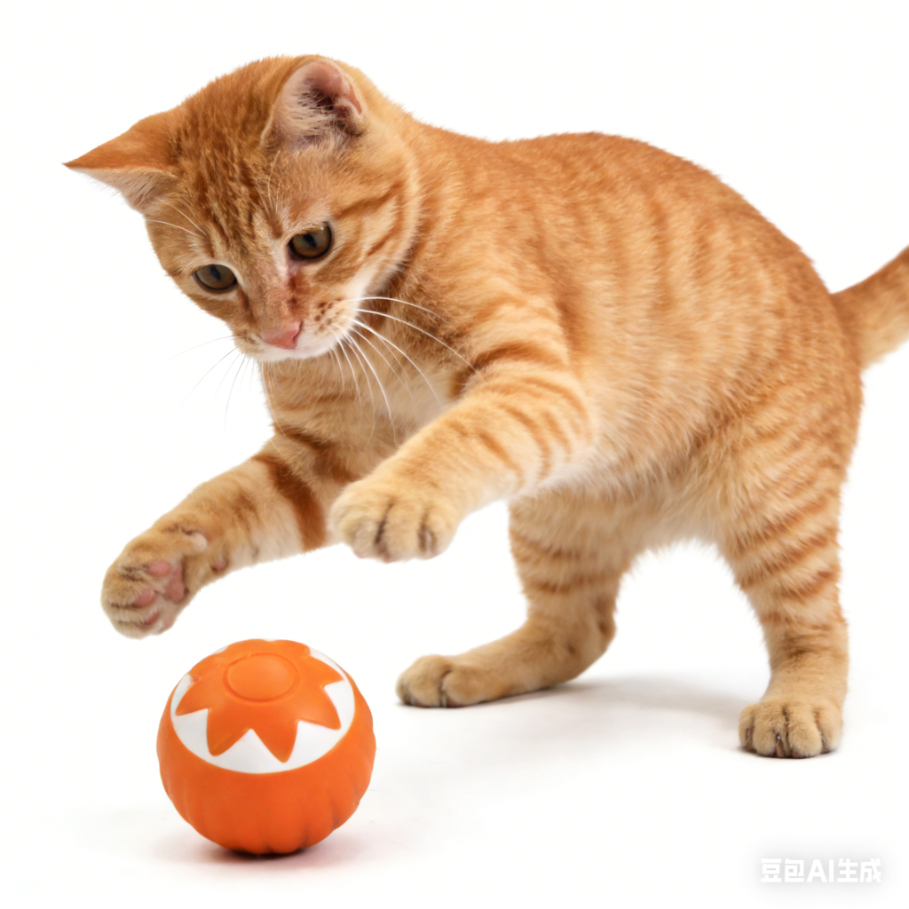 Interactive Smart Rolling Ball Toy for Cats