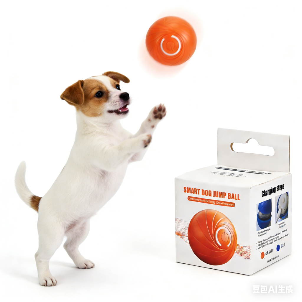 Smart Pet Bouncy Ball Toy