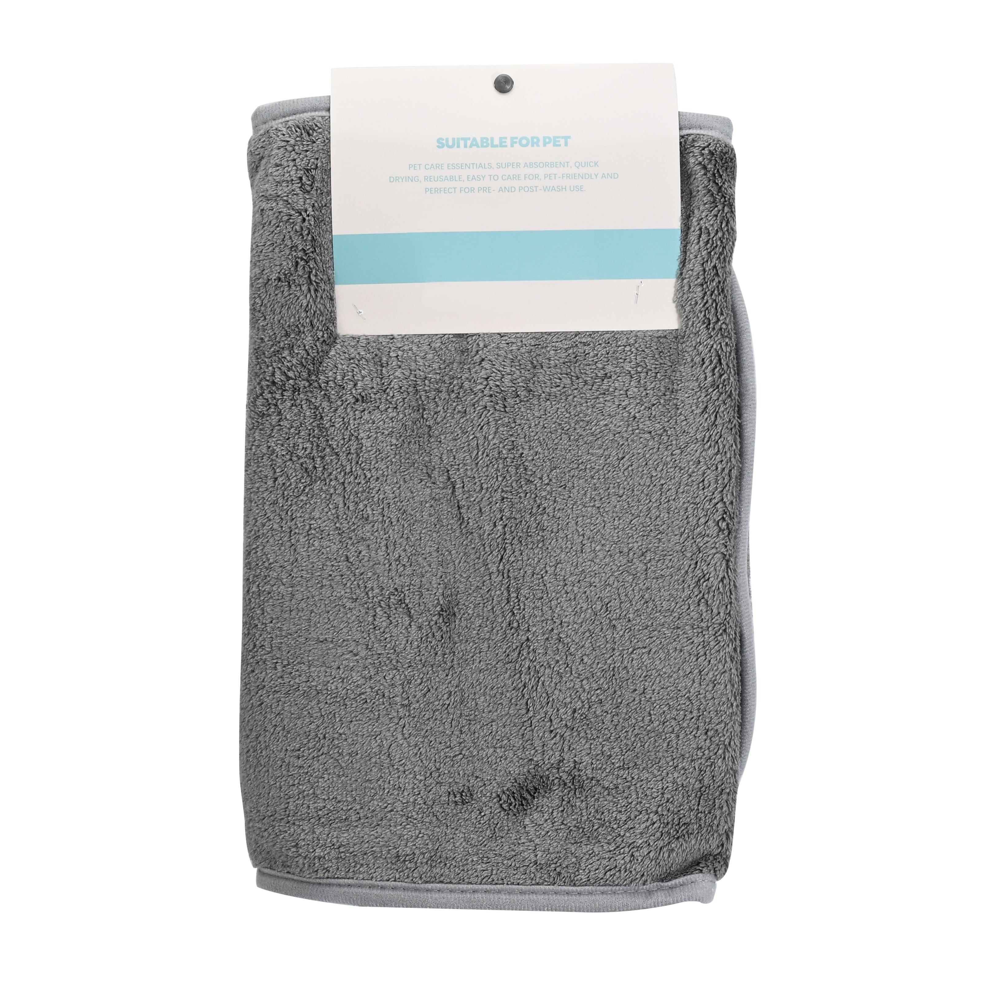 300GSM Polyester-Nylon Coral Fleece Pet Mat 90x34cm Brushed Binding with 34x20cm Side Pocket