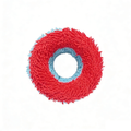 Tough Ring Dog Chew Toy – Silent EVA & Polyester Fiber for Chewing & Interactive Tug Games - 5.0/6.0 inch
