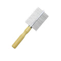Pet Grooming Comb, Double-Sided with Fine and Wide Teeth (9652L)