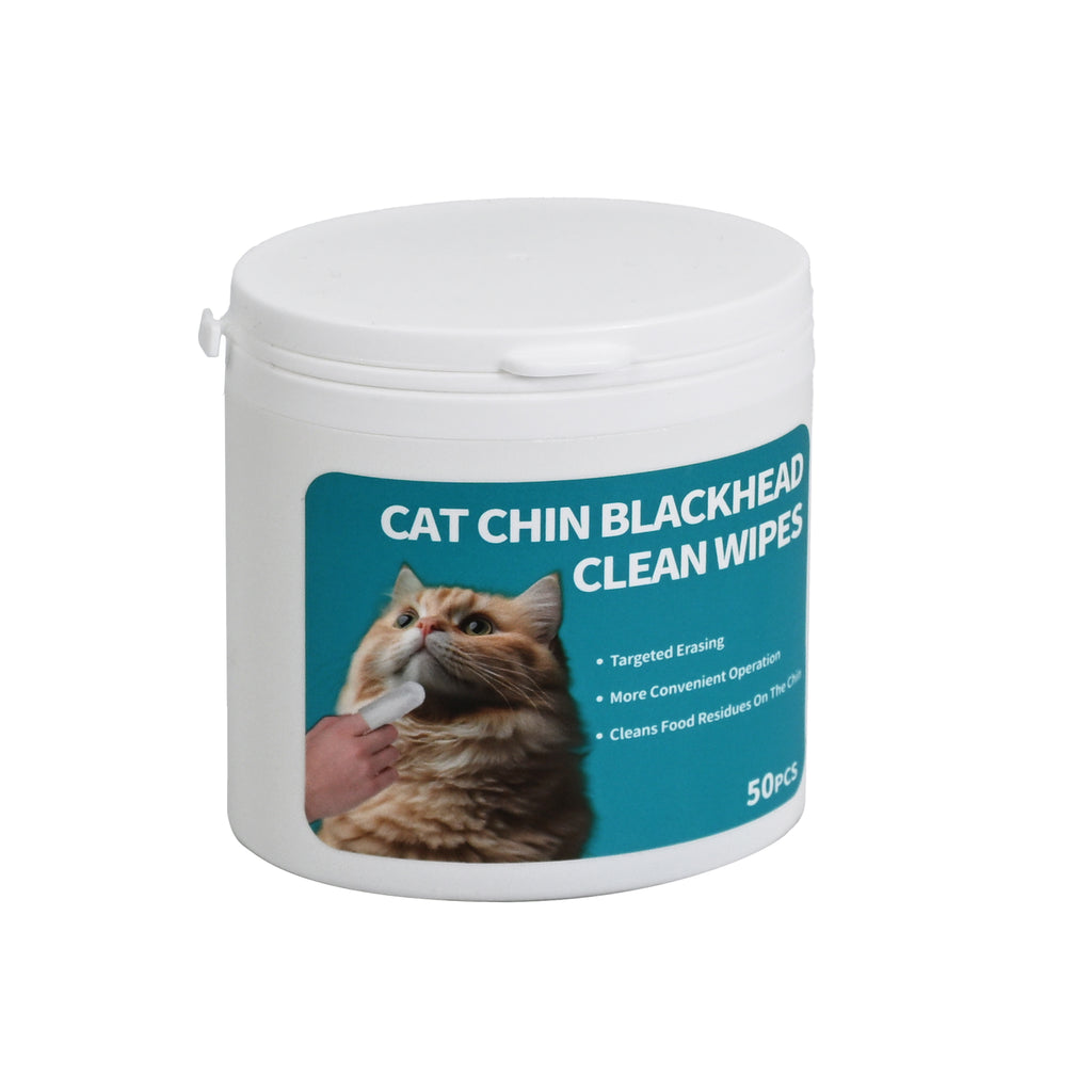 Pet Chin Blackhead Cleaning Finger Wipes 50-Piece