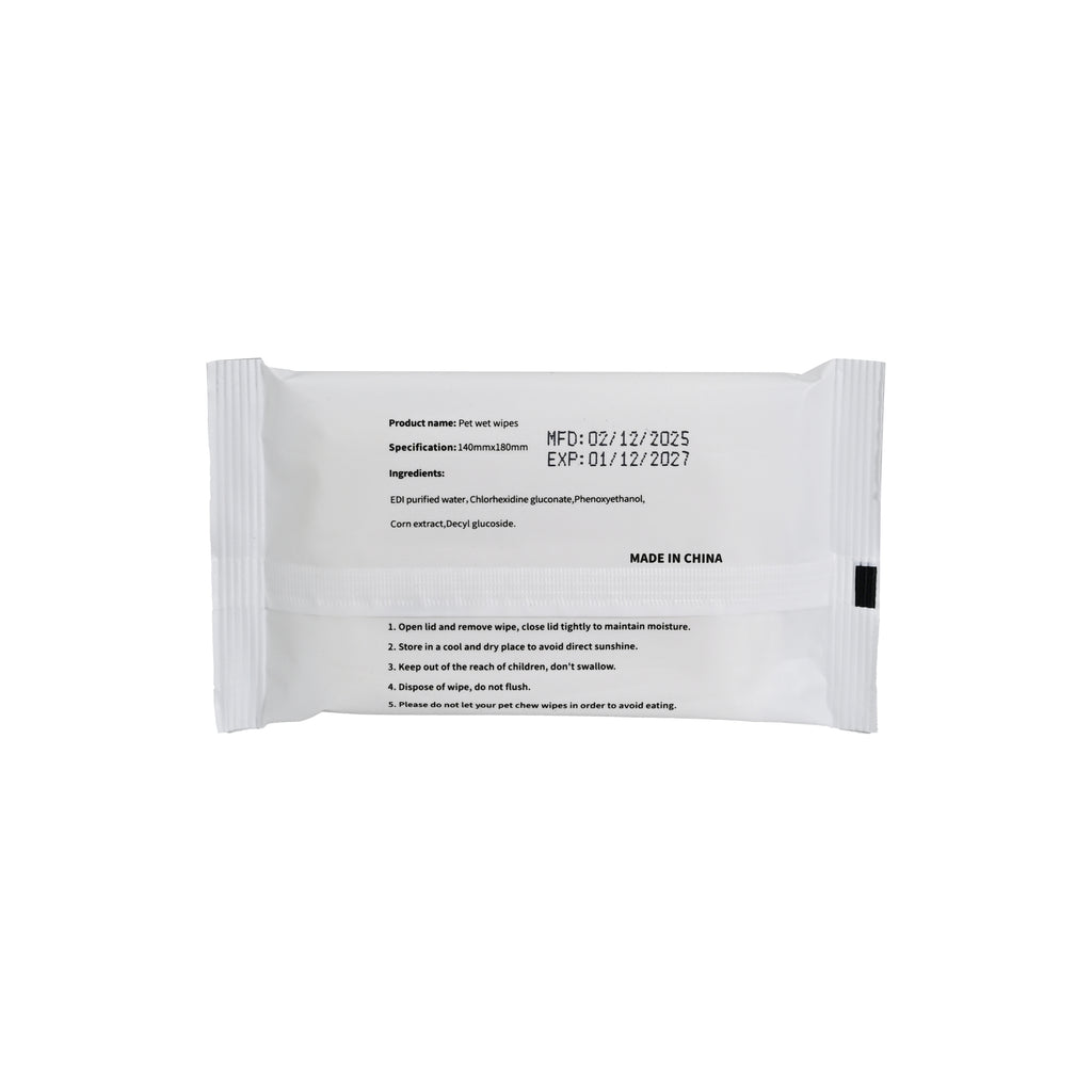Pet Flushable Petanal Gland Wipes 12-Piece