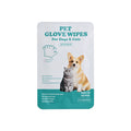 Pet Cleaning Wet Wipes 1-Piece Glove