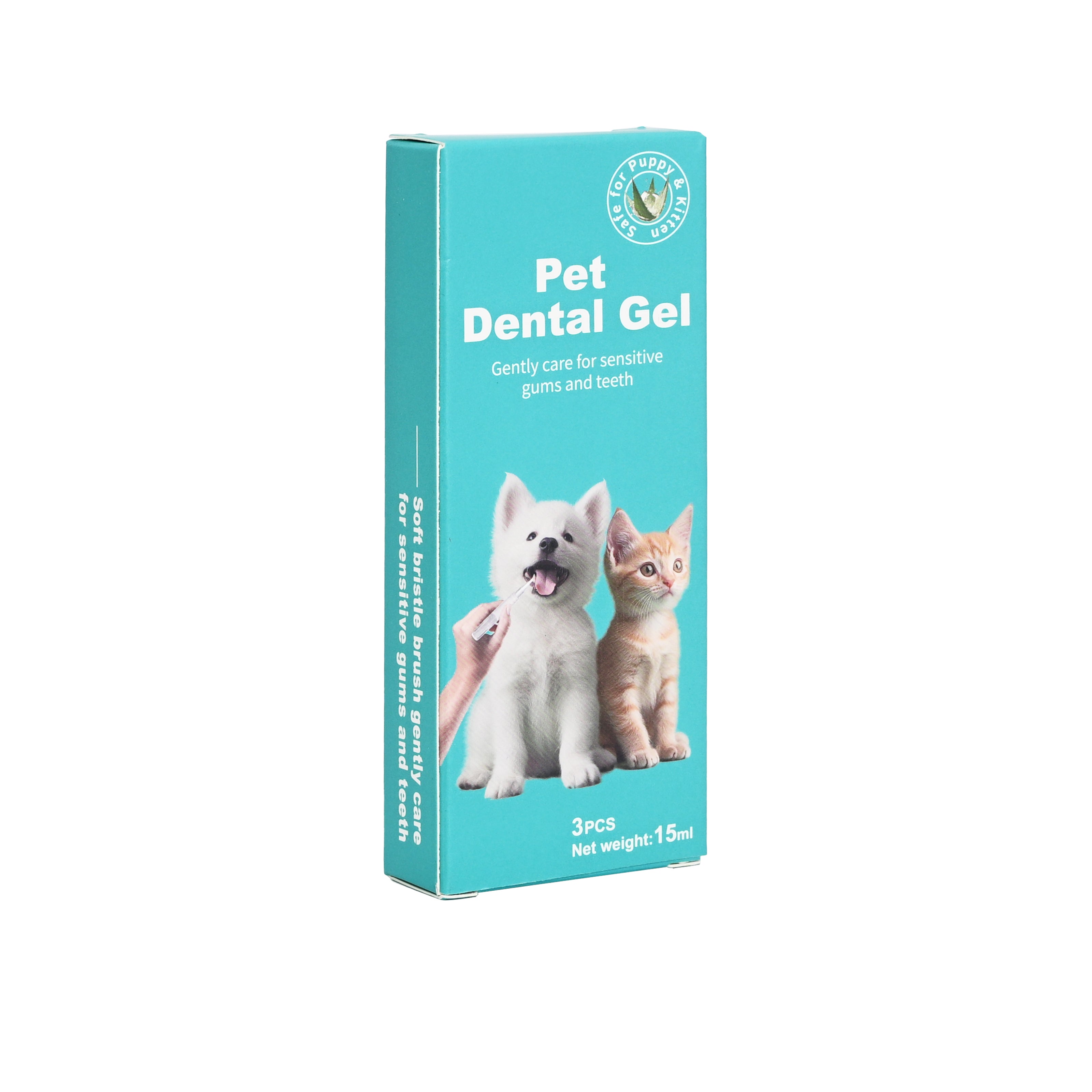Pet Dental Gel 5ml, 3-Piece