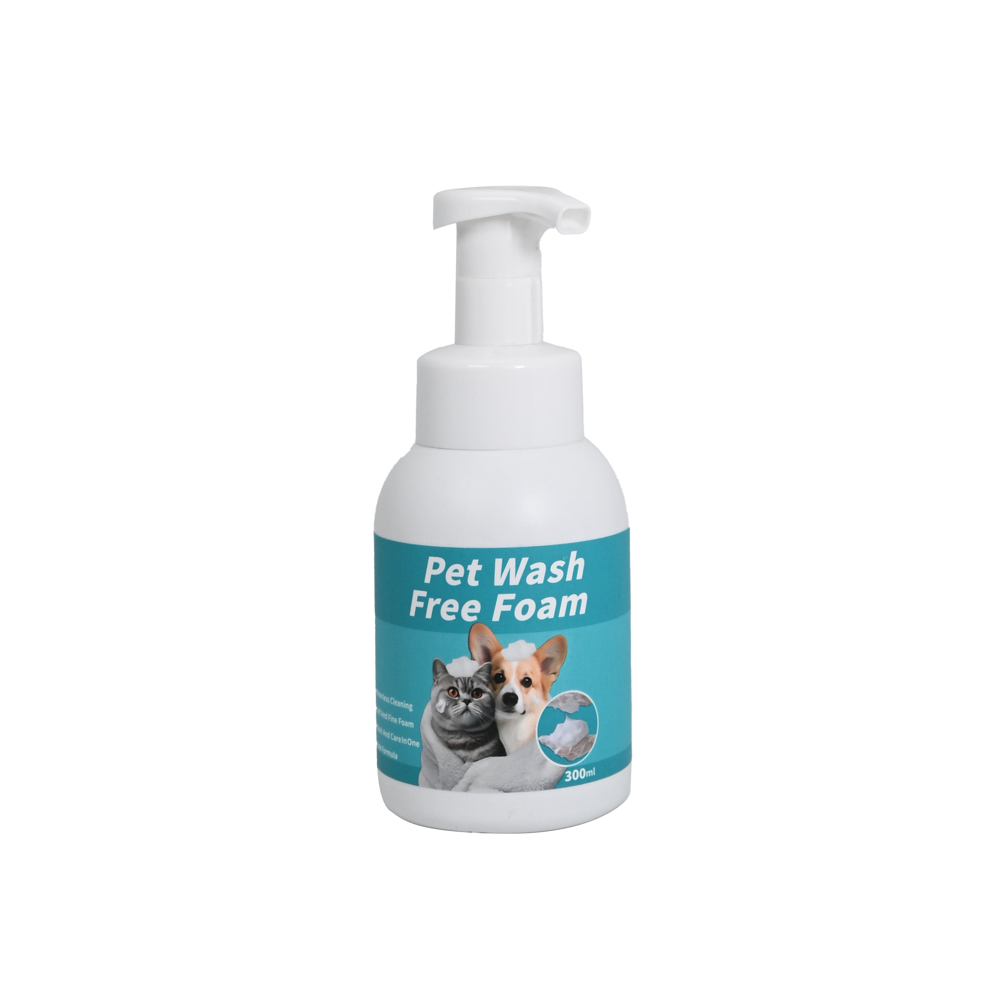 Pet Wash Free Foam Spray 300ml, 1-Piece
