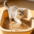 Pine Wood Cat Litter - Natural Wood, Non-Toxic, Low-Dust & Great Deodorization